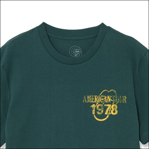 ザ・ローリング・ストーンズ / RS No,9 Harajuku Stones '78 American Tour T-Shirt Green【グッズ】