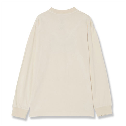 ザ・ローリング・ストーンズ / RS No,9 Harajuku Stones Americana Natural LS T-Shirt White【グッズ】