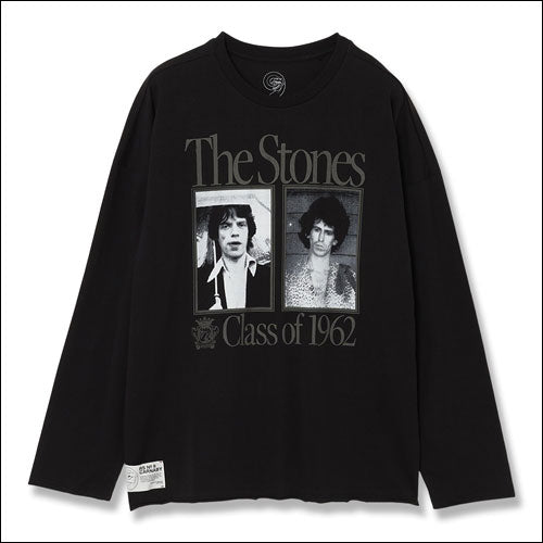 ザ・ローリング・ストーンズ / RS No,9 Harajuku Class Of '62 Photo LS T-Shirt Black【グッズ】