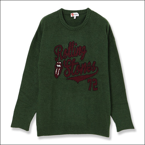 ザ・ローリング・ストーンズ / RS No,9 Harajuku Knit Sweater Green【グッズ】