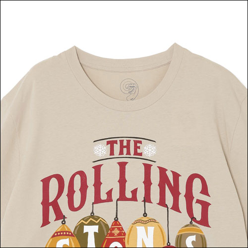 ザ・ローリング・ストーンズ / RS No,9 Harajuku Bauble T-Shirt Beige【グッズ】