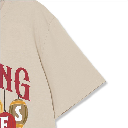 ザ・ローリング・ストーンズ / RS No,9 Harajuku Bauble T-Shirt Beige【グッズ】