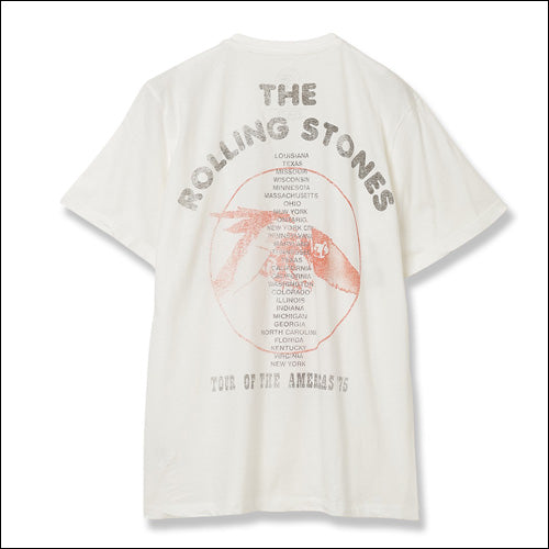 ザ・ローリング・ストーンズ / RS No,9 Harajuku The Rolling Stones Tour Of Americas Fitted T-Shirt【グッズ】