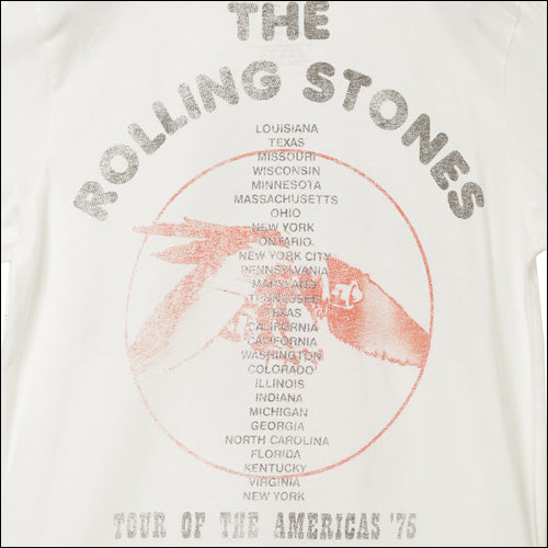 ザ・ローリング・ストーンズ / RS No,9 Harajuku The Rolling Stones Tour Of Americas Fitted T-Shirt【グッズ】