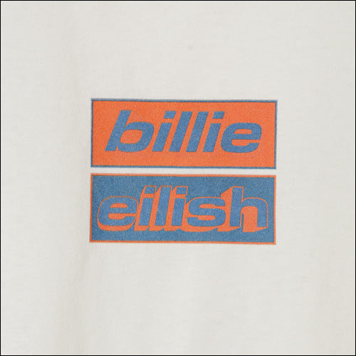 ビリー・アイリッシュ / Hit Me Hard and Soft 3D Film S/S Tee White【グッズ】