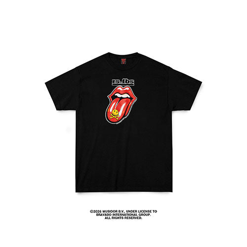 ザ・ローリング・ストーンズ / RS No,9 Harajuku Fatboy Slim Satisfaction Skank S/S Tee Black【グッズ】