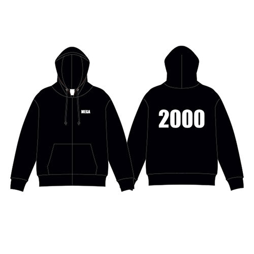 Mega Shinnosuke / MEGA2000 zip hoodie【グッズ】