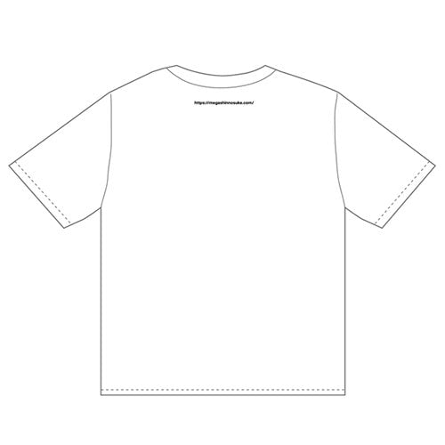 Mega Shinnosuke / 証明写真T-shirt　ホワイト【グッズ】