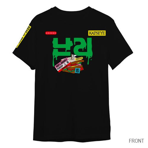 KATSEYE / Gnarly S / S T-Shirt ( Black )【グッズ】