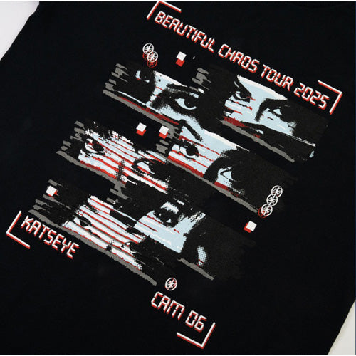 KATSEYE / Beautiful Chaos Tour S / S Tee ( Black )【グッズ】