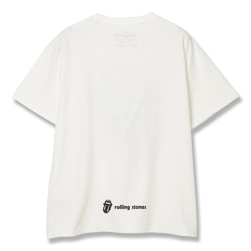 ザ・ローリング・ストーンズ / RS No,9 Harajuku Replicart RS Lips & Tongue T-Shirt White【グッズ】