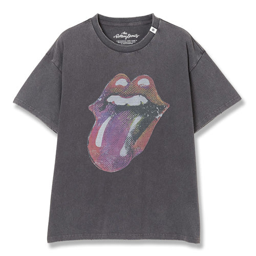 ザ・ローリング・ストーンズ / RS No,9 Harajuku Replicart RS Lips & Tongue T-Shirt Charcoal Grey【グッズ】