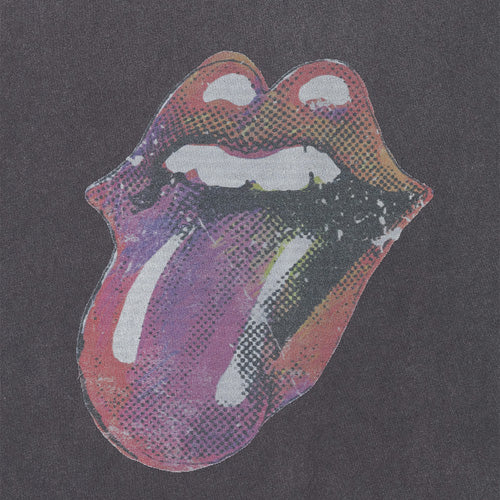 ザ・ローリング・ストーンズ / RS No,9 Harajuku Replicart RS Lips & Tongue T-Shirt Charcoal Grey【グッズ】