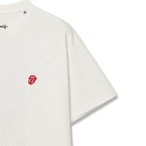 ザ・ローリング・ストーンズ / RS No,9 Harajuku Replicart RS Boom T-Shirt White【グッズ】