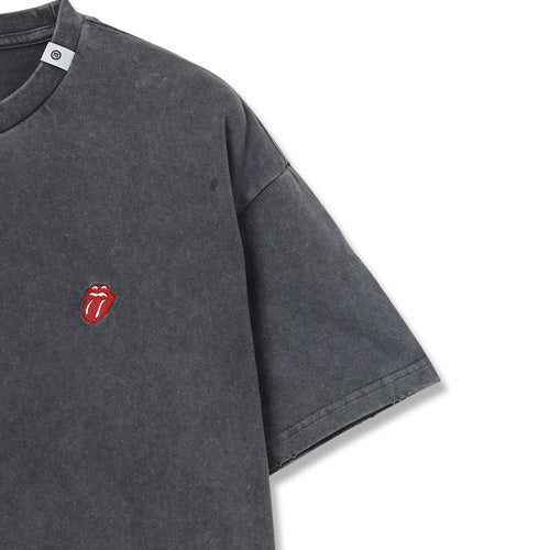 ザ・ローリング・ストーンズ / RS No,9 Harajuku Replicart RS Boom T-Shirt Charcoal Grey【グッズ】