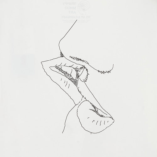 ザ・ローリング・ストーンズ / RS No,9 Harajuku Trippy Mikio Art RS9 Lip & Tong Sketches T-Shirt White【グッズ】