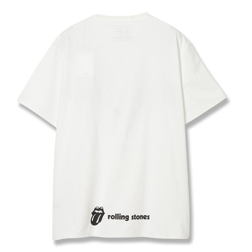 ザ・ローリング・ストーンズ / RS No,9 Harajuku Trippy Mikio Art RS9 Lip & Tong 7Lips T-Shirt White【グッズ】