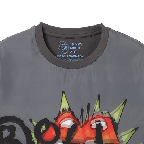 ザ・ローリング・ストーンズ / RS No,9 Harajuku Trippy Mikio Art RS9  Lip & Tong Illustraion T-Shirt Black【グッズ】