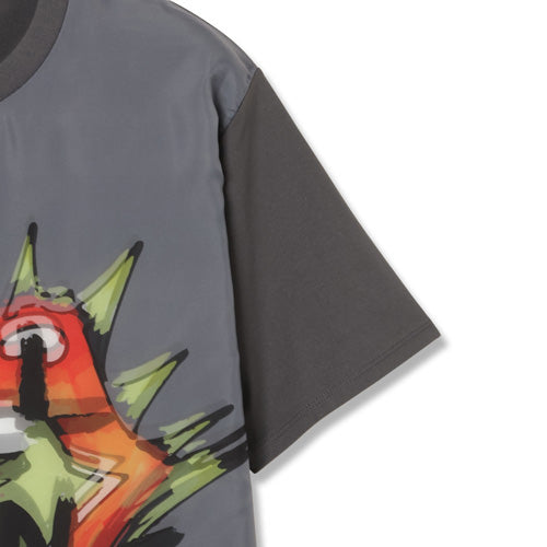 ザ・ローリング・ストーンズ / RS No,9 Harajuku Trippy Mikio Art RS9  Lip & Tong Illustraion T-Shirt Black【グッズ】