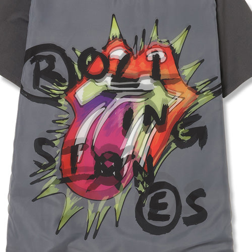 ザ・ローリング・ストーンズ / RS No,9 Harajuku Trippy Mikio Art RS9  Lip & Tong Illustraion T-Shirt Black【グッズ】