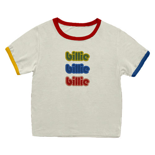 ビリー・アイリッシュ / Ringer 3 Billie Tee【グッズ】