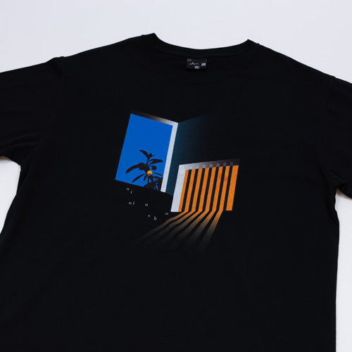 ヨルシカ / ＜受注販売＞二人称展　Tシャツ A　Black【グッズ】