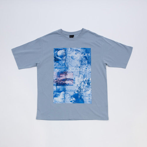 ヨルシカ / ＜受注販売＞二人称展　Tシャツ C　Blue Gray【グッズ】