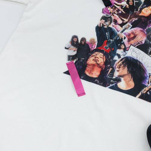ヤバイTシャツ屋さん / メジャデ10周年フォトTシャツ 〜リボンを添えて〜 (白)【グッズ】