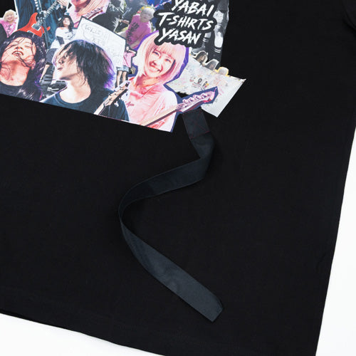 ヤバイTシャツ屋さん / メジャデ10周年フォトTシャツ 〜リボンを添えて〜 （黒)【グッズ】