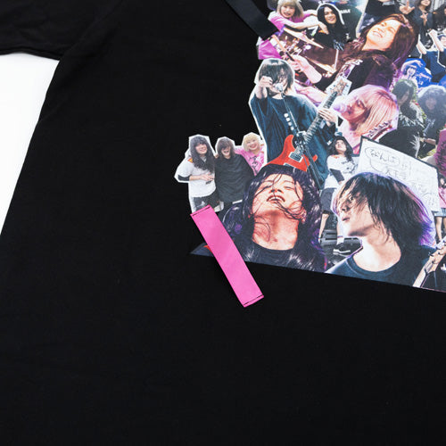 ヤバイTシャツ屋さん / メジャデ10周年フォトTシャツ 〜リボンを添えて〜 （黒)【グッズ】