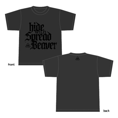hide with Spread Beaver / TYPE Tシャツ【グッズ】