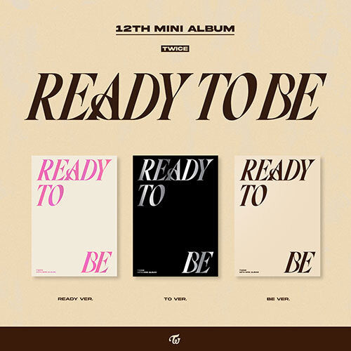 TWICE / MINI VOL. 12 [READY TO BE] (ランダムバージョン)【CD】
