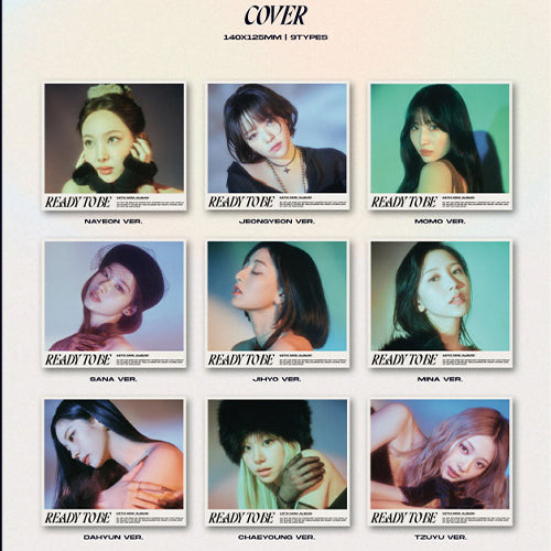 TWICE / MINI VOL. 12 [READY TO BE] (Digipack Ver.) (ランダムバージョン)【CD】