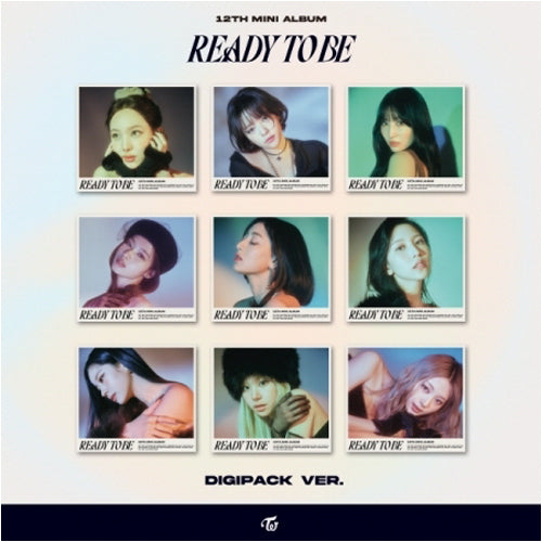 TWICE / MINI VOL. 12 [READY TO BE] (Digipack Ver.) (ランダムバージョン)【CD】