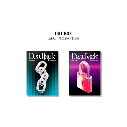 Xdinary Heroes / Deadlock : 3rd Mini Album【Standard ver.】【Random ver.】【CD】