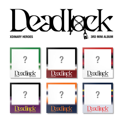 Xdinary Heroes / Deadlock : 3rd Mini Album【Random ver.】【Compact ver.】【CD】