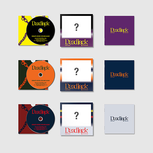 Xdinary Heroes / Deadlock : 3rd Mini Album【Random ver.】【Compact ver.】【CD】