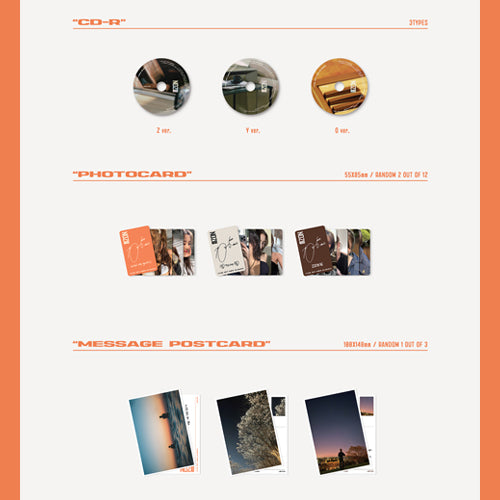 JIHYO(TWICE) / ZONE: 1st Mini Album【Random Ver.】【CD】