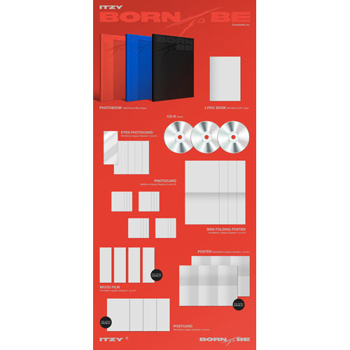 ITZY / BORN TO BE【STANDARD Ver.】【RANDOM Ver.】【CD】