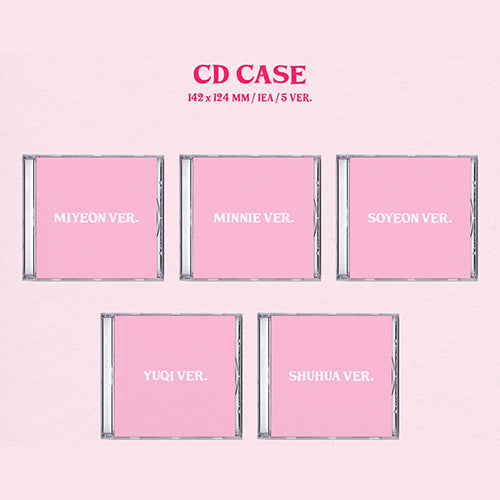 (G)I-DLE / I Feel: 6th Mini Album【Jewel Ver.】【ランダムバージョン】【CD】