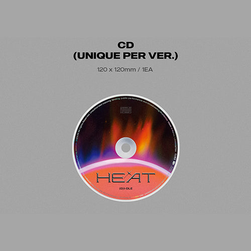 (G)I-DLE / HEAT: Special Album【BLAZE Ver.】【CD】