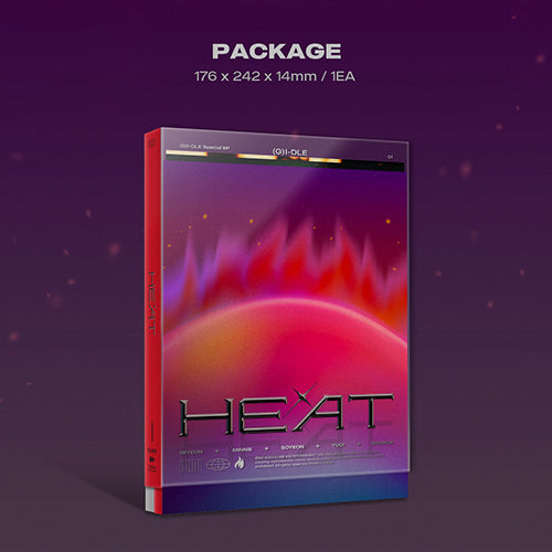 (G)I-DLE / HEAT: Special Album【FLARE Ver.】【CD】