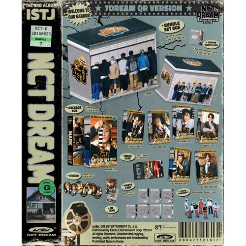 NCT DREAM / ISTJ: NCT DREAM Vol.3【7DREAM QR Ver.】【ランダムバージョン.】【デジタルコード】