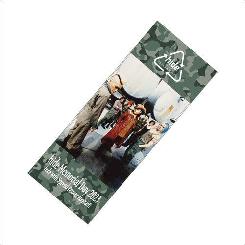 hide with Spread Beaver / hide Memorial Day 2023 hide with Spread Beaver appear!!【フェイスタオル】