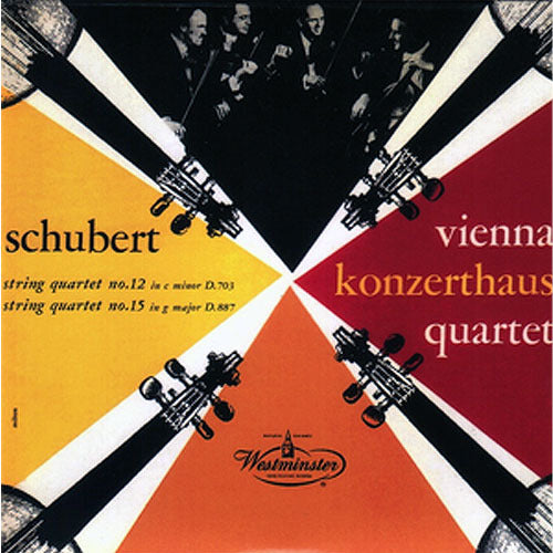 ウィーン・コンツェルトハウス四重奏団 / シュ-ベルト：弦楽四重奏曲第15番【CD】
