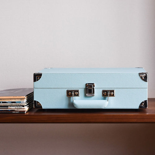 ONKYO / Bluetoothスピーカー内蔵ポータブルターンテーブル「OCP-01」【ソニックブルー】