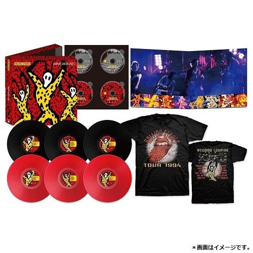 ザ・ローリング・ストーンズ / ヴードゥー・ラウンジ・アンカット【スーパー・デラックス・エディション】【UNIVERSAL MUSIC STORE 限定盤】【DVD】【SD ブルーレイ】【2CD】【3LP】【3LPカラー(レッド)】【 +Ｔシャツ】【DVD】