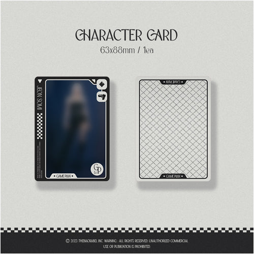 JEON SOMI / GAME PLAN【Photobook Black Version】【CD】