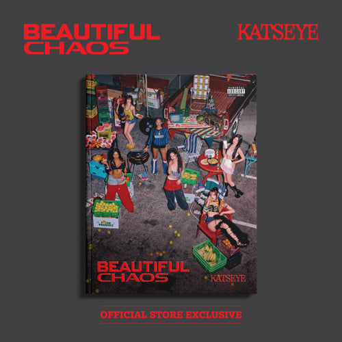 KATSEYE / BEAUTIFUL CHAOS【Beautiful Ver.】【UNIVRSAL MUSIC STORE限定盤】【CD】