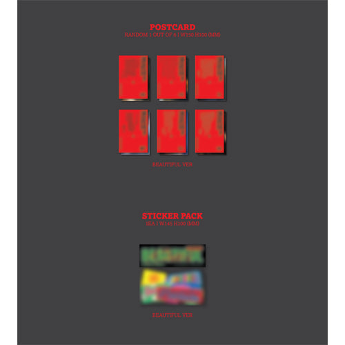 KATSEYE / BEAUTIFUL CHAOS【Beautiful Ver.】【UNIVRSAL MUSIC STORE限定盤】【CD】